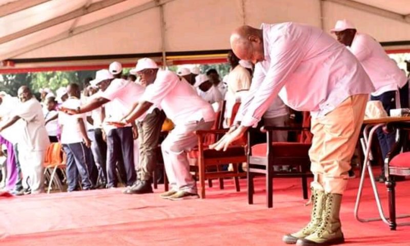 President Museveni’s Fitness Drills  Break Internet