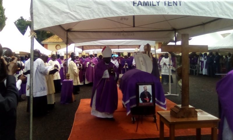 Bishop Ssentongo Finally  Laid Rest