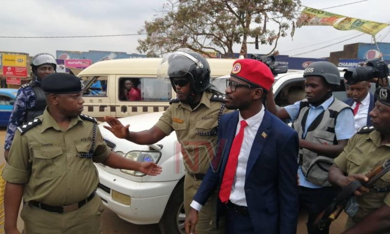 Teargas, Bullets Rattle Kyadondo As Police Block Bobi Wine’s Consultation Meeting