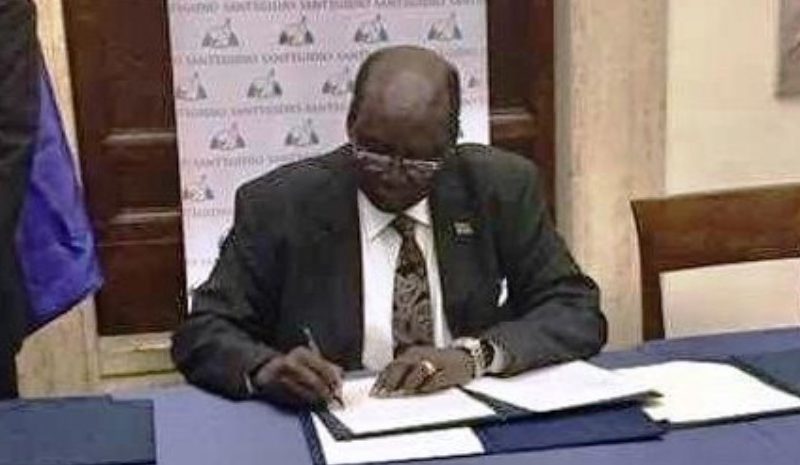 South Sudan Gov’t, Rebel Groups Sign Declaration Of Peace