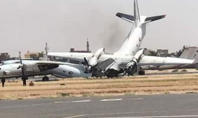 Developing Story! Sudan’s Khartoum Airport Closed As Rival Security Forces Fight Over Pension!