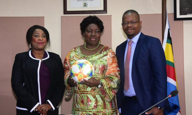 FIFA Secretary General Fatma Samoura Visits Uganda