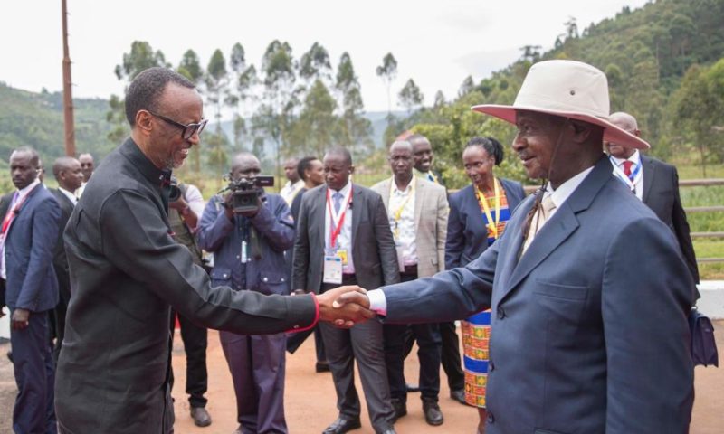Presidents Kagame, Museveni Arrive In Katuna For Rwanda  Uganda  Dialogue