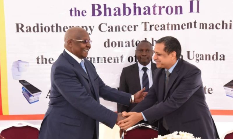 Min. Kutesa commissions  Bhabhatron  Radiology Cancer Treatment Machines