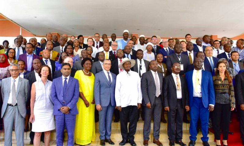 Museveni Urges Africans To Preserve Water At All Costs, Hails NWSC MD Dr Mugisha At AFWA 2020 Conference