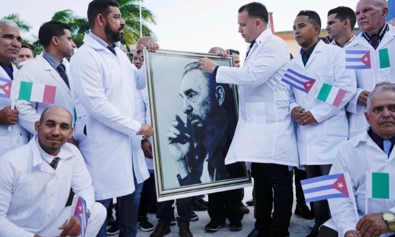 Cuban Doctors Head To Italy To Fight Coronavirus