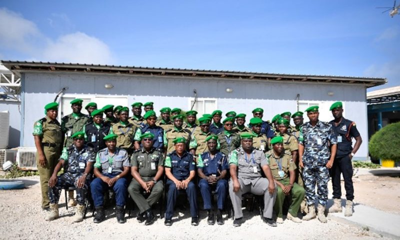 25 Police Officers Receive African Union Mission In Somalia Induction Training