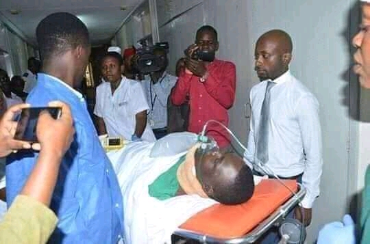 ‘MP Zaake In Stable Health Condition’- Police Says After Denying Bobi Wine Access To Naguru  Hospital