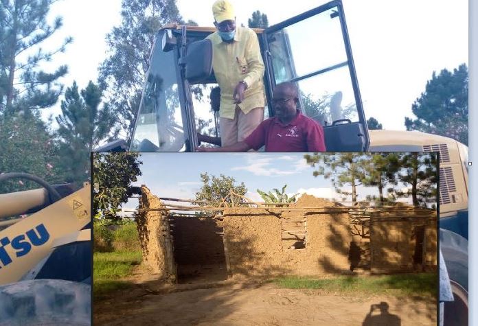 Min. Kamuntu Rescues Sheema Pupils From Being Buried Alive By ‘Rotten’ School Buildings