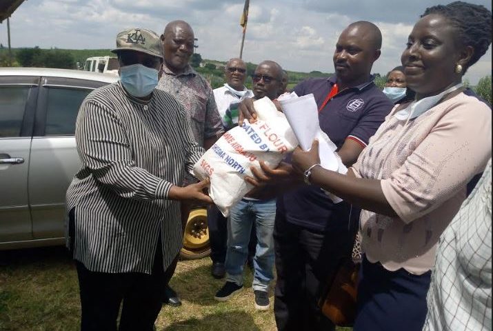MP Kibaaju Donates 12 Tonnes Of COVID-19 Relief Posho To Her Constituency