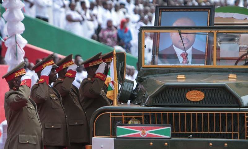 Burundi:Mourners Fill Stadium For Nkurunziza Farewell, Buried In State Funeral