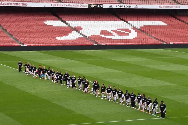 Arsenal Boss Mikel Arteta Praises Players For ‘Black Lives Matter’ Support