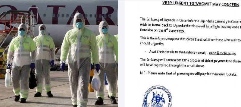 Gov’t To Evacuate Ugandans Stranded In Qatar Due To COVID-19 Lockdown