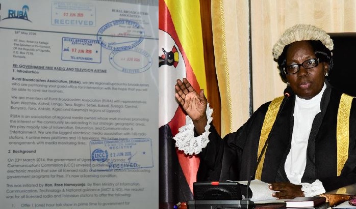 Media Owners Petition Speaker Kadaga Over ‘Mandatory’ Free Airtime To Gov’t: “We Lose Over UGX5B Per Year To Gov’t”