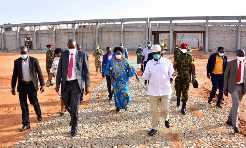 Museveni Launches Factory That Makes Malaria Drugs, New Company Donates Double Cabin Pickup Truck To COVID-19 Task Force