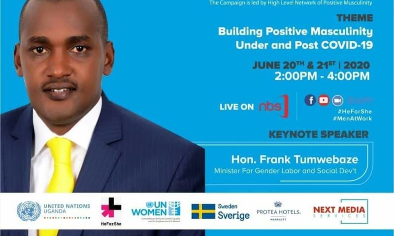 Minister Tumwebaze To Address Men On Fulfilling Their Responsibilities During And After COVID-19 Lockdown