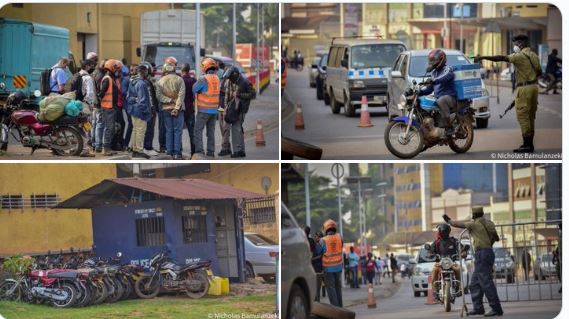 KCCA Issues Statement About City Public Transport As Police Impounds Hundreds Of Boda-bodas, Taxis