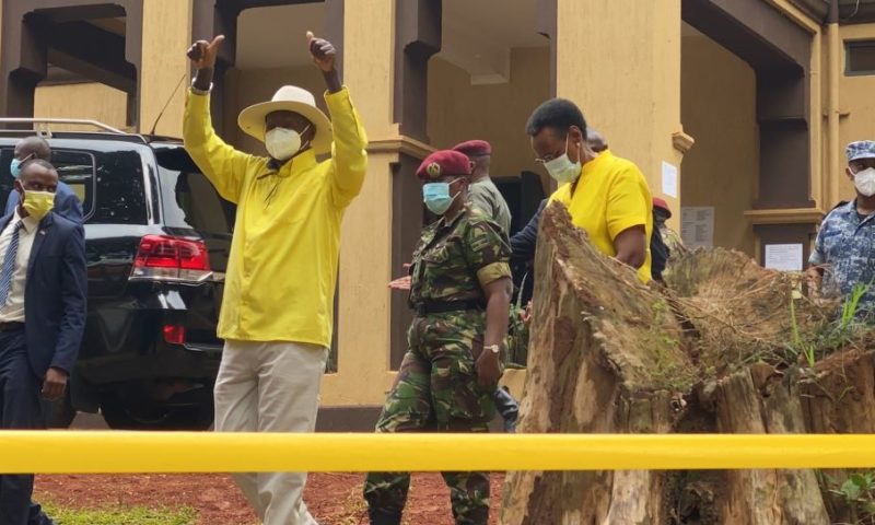 President Yoweri Museveni Returns NRM 2021 Presidential Nomination Forms