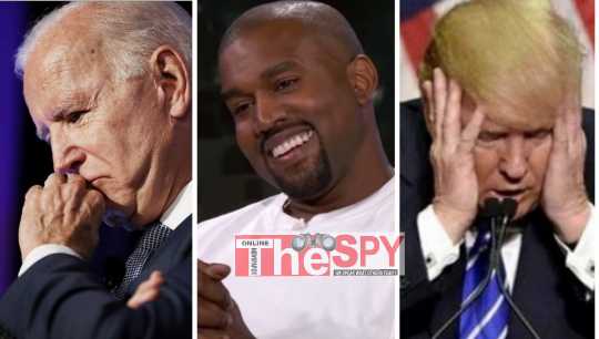 Trump,Biden Cry Foul As Popular Rapper Kanye West Announces Presidential Bid