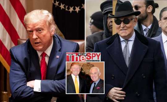 Trump Commutes 3yrs Sentence Of His Spy Roger Stone Ahead Of Elections