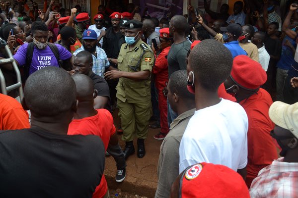 Bobi Wine Flees Arrest As Police Battles Supporters In Jinja