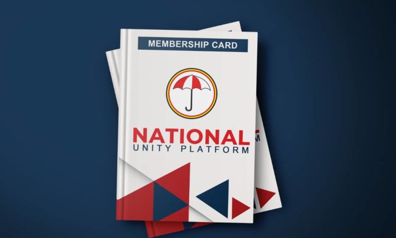 Bobi Wine’s NUP Unveils New Membership Cards Ahead Of 2021 Elections