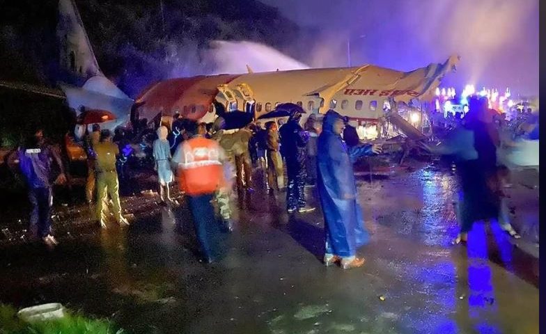 Tragedy:19 Dead As Air India Express Plane Crashes With COVID-19 Returnees