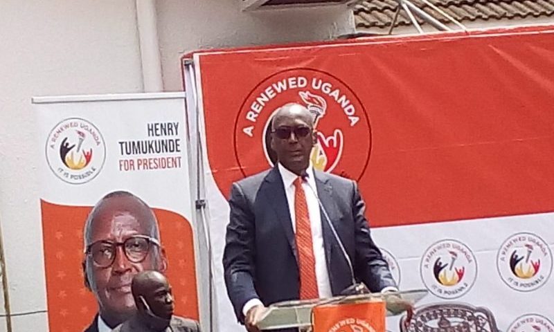 2021 Elections:Tumukunde Launches ‘Renewed Uganda’ Platform In Bid To Unseat Museveni