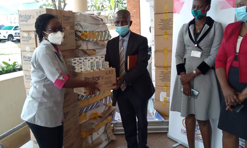 Charms Uganda Donates Protex Soap To MoH Frontline Workers Worth Millions Of Shillings