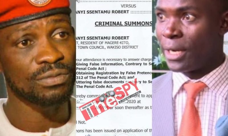 Mabirizi In Jubilation As Court Summons Bobi Wine Over ‘False’ Academic Credentials