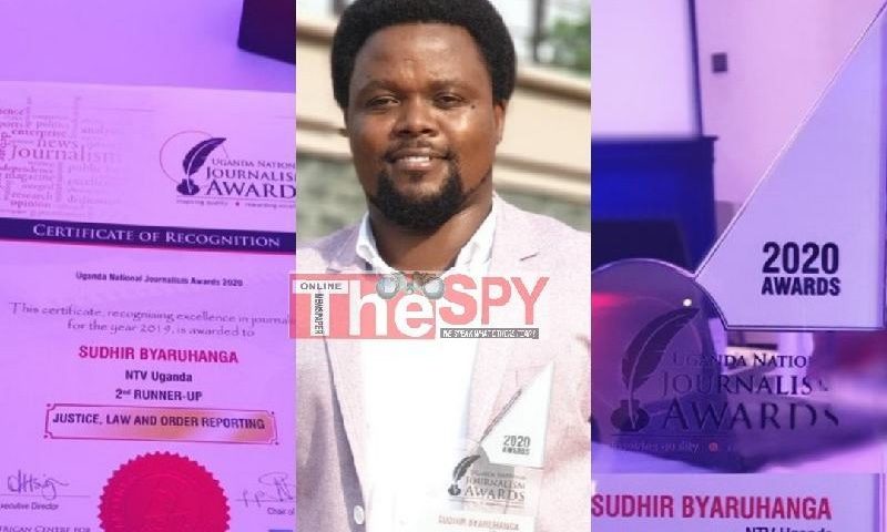 NTV Uganda’s Investigative Reporter Sudhir Byaruhanga Scoops ACME 2020 Award