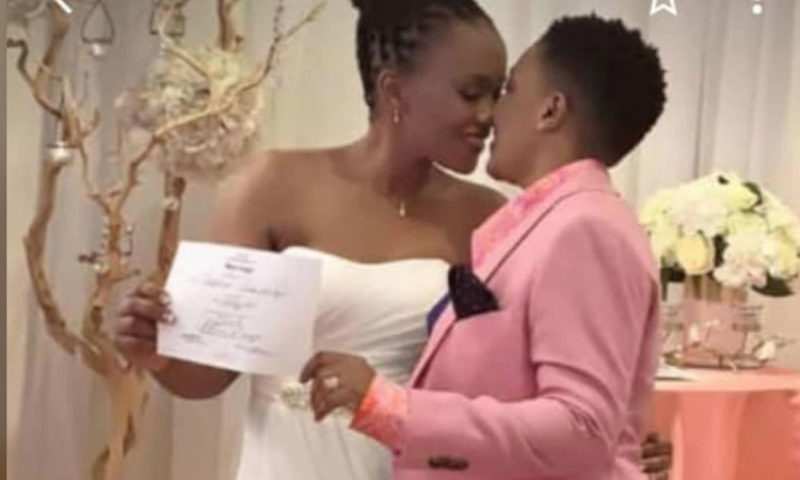 Photos! Pastor Julie Mutesasira Goes For Surgery To Change Gender After Marrying Fellow Woman