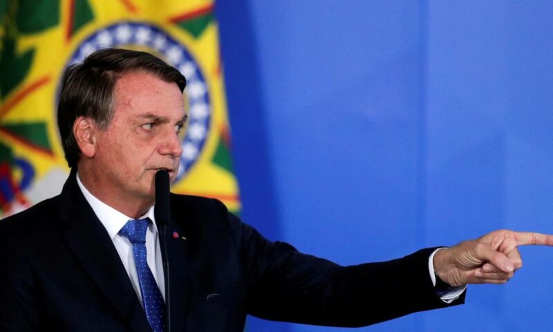 You Won’t Poison Me! Brazilian President  Bolsonaro Rubbishes Coronavirus Vaccines
