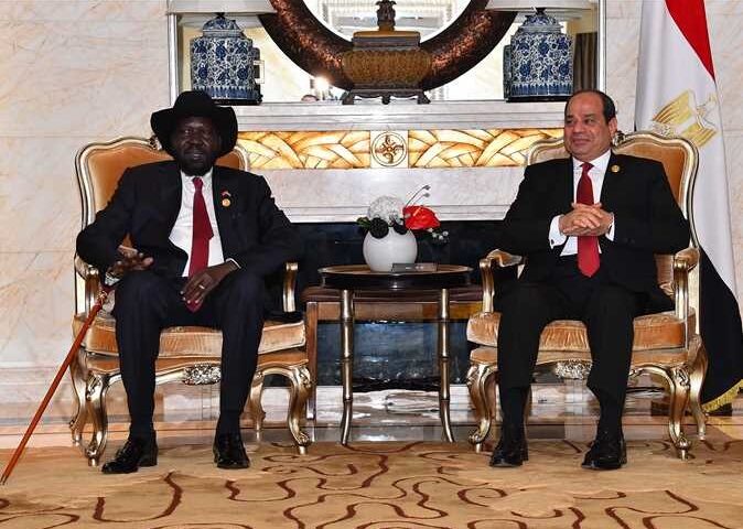 Egypt President Sisi Visits S.Sudan’s Kirr, Discuss R.Nile Resources, Ethopian Dam Disputes