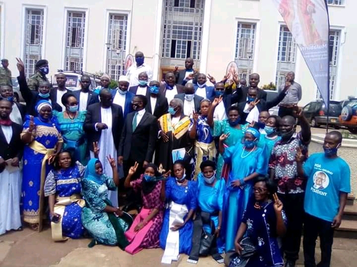 FDC's Amuriat Oboi Pays Courtesy Visit To Buganda Kingdom