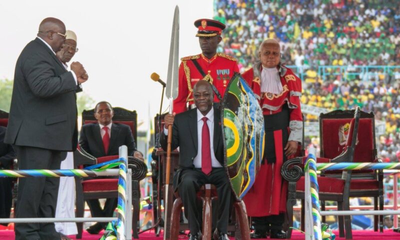 Tanzania’s John Magufuli Sworn In As President For Second Term In Office