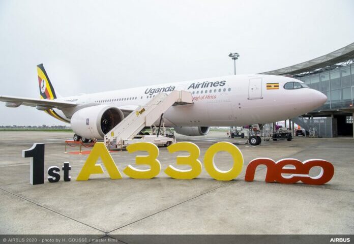 Pomp & Glamour As Uganda Receives Multibillion Swanky Airbus A330neo Aircraft