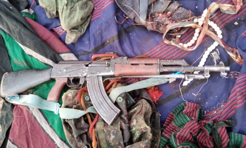 Police Gun Down Six Cattle Rustling Warriors In Karamoja, SMG Gun Recovered