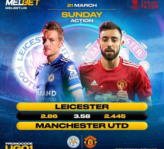 Melbet Does It Again! Shoots ODDs High As Manchester United Eyes Crushing Troubled Leicester Tonight