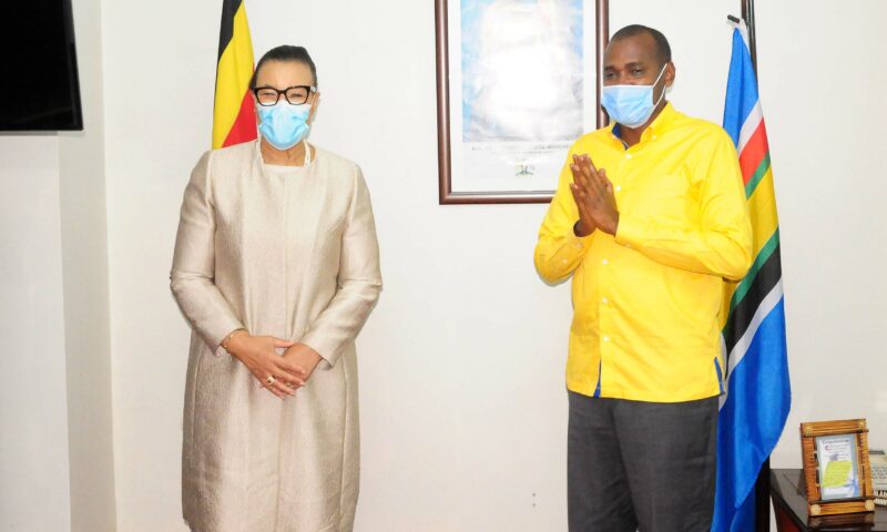 End Of Gender Based Violence As Minister Tumwebaze Meets Commonwealth Secretary General