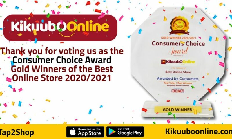 Kikuubo Online Scoops Consumer’s Choice Award After Being Voted Gold Winner