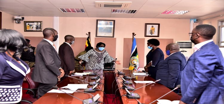 We’re Tired Of Empty Promises: Teachers Storm Speaker Kadaga’s Office Over UGX20B Presidential Bailout