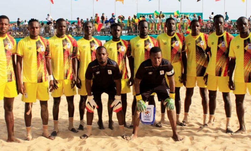 AFCON Beach Soccer 2021: Uganda Sand Cranes Register Landmark Debut After Meeting Hosts Senegal