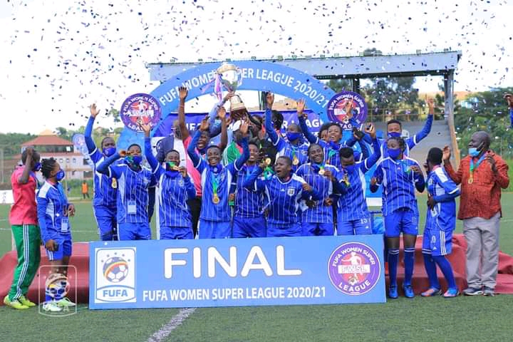 Lady Doves Crowned Champions of 2020/21 FUFA Women Super League