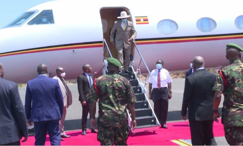 Museveni Flies To Tanzania, Inks Final Agreement With Suluhu On Multibillion Oil Pipeline Deal