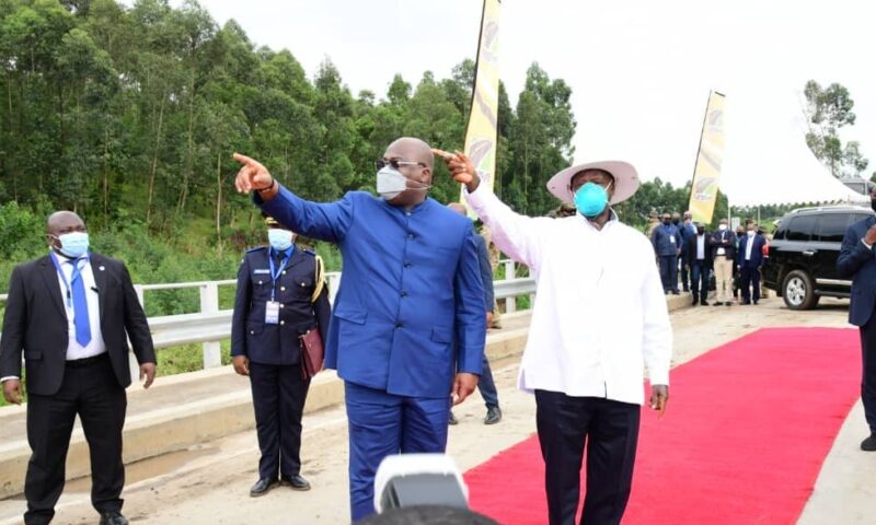 Museveni, Tishsekedi Launch Construction Of 223km Road Network To Boost Trade, Security