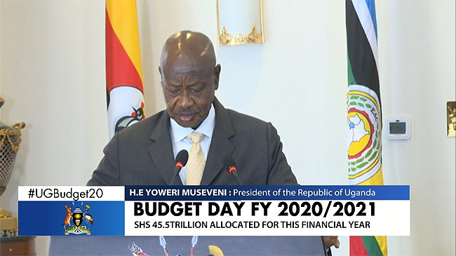 Museveni’s Full Budget Speech: Uganda’s Per Capita Income Steadily Growing, Coffee, Dairy, Tea & Fish Remain Leading Exports
