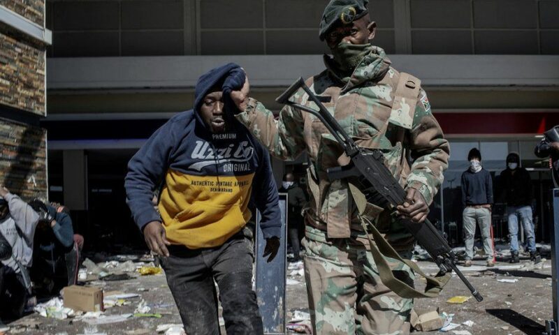 South Africa Turns Into War Zone As Government Deploys More 25,000 Troops To Curb Growing Looting And Violence