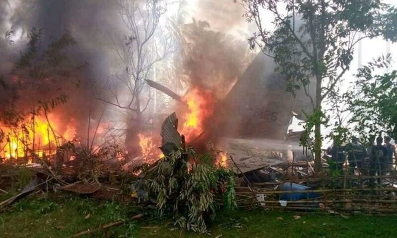 America’s Air Force Plane Donated To Philippines Crashes, 50 Killed, 49 Wounded
