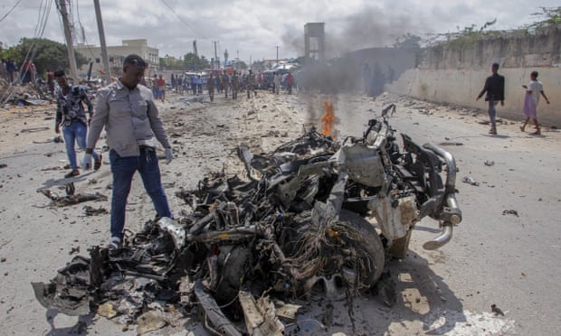Mogadishu Police Chief Survives Al-Shabab Bombing Attack, Bodyguards killed And Nine Others Severely Injured